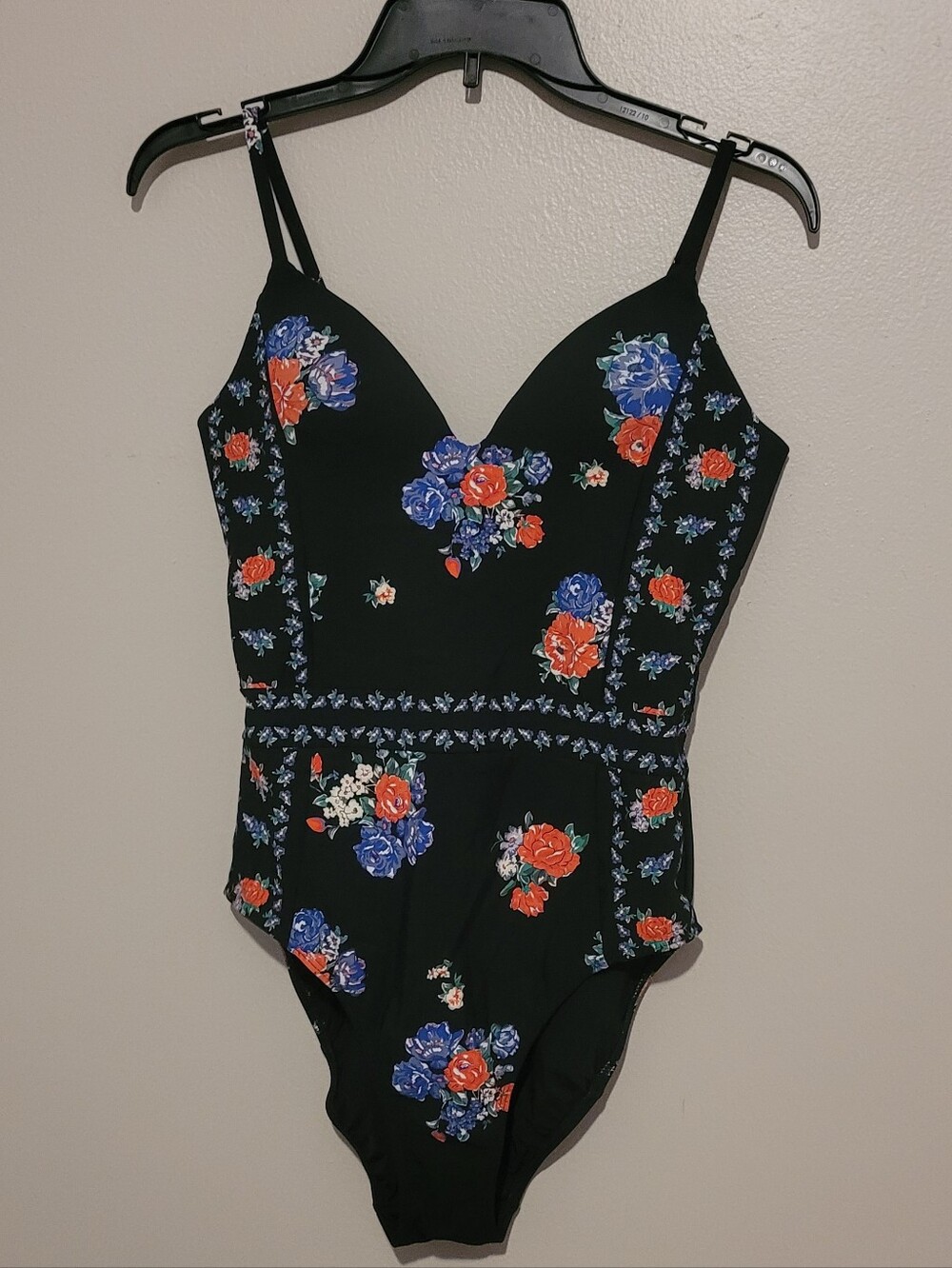 Tory Burch Balconette Floral One-Piece Swimsuit